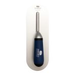 Rounded Edge INOX “No Black Marks” Trowel – Flexible Short Shank for Seamless Monolith & Pool Surfaces
