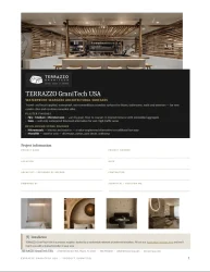 TERRAZZO GraniTech - Product Submittal